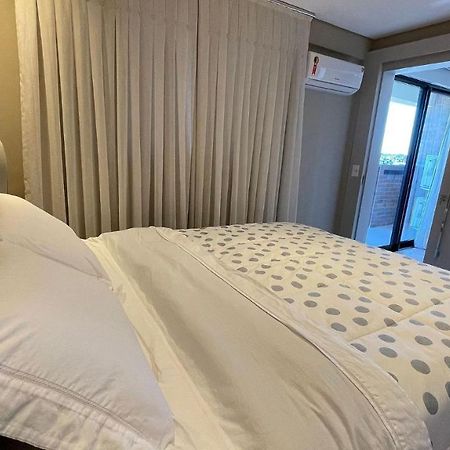포스두이구아수 Studio No Ultimo Andar No Centro De Foz Com Vista Para O Rio Parana 아파트 외부 사진